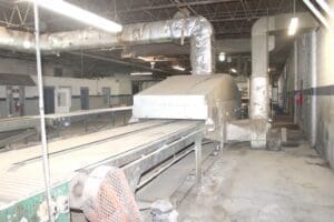 Available Immediately – Complete Paint Finishing Line – All Offers Considered